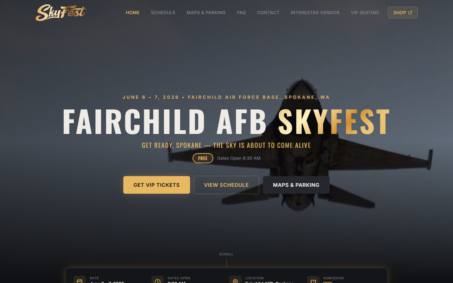 Fairchild AFB Skyfest 2026